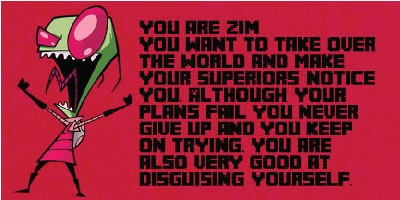 Which Invader Zim Character Are You?